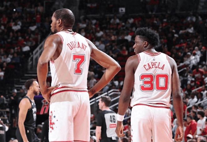 火箭主场失利拱手让出季后赛主场优势 杜兰特里